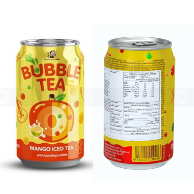 Wholesale Madam Hong Mango Bubble Tea 320ml x 24 cans