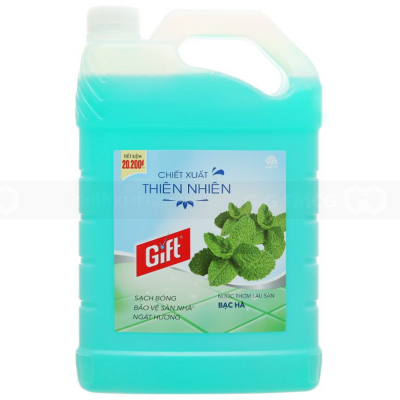 Gift Bathroom Cleaner Mint 3.8Kg x 3 Bottles