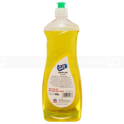 Gift Dishwashing Lemon 800g 12 Bottles