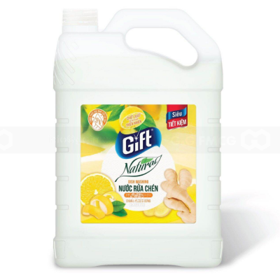 Gift Dishwashing Lemon Yuzu & Ginger 3.8Kg x 3 Bottles