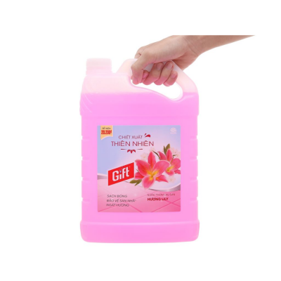 Gift Floor Cleaner Lily 3.8Kg x 3 Bottles
