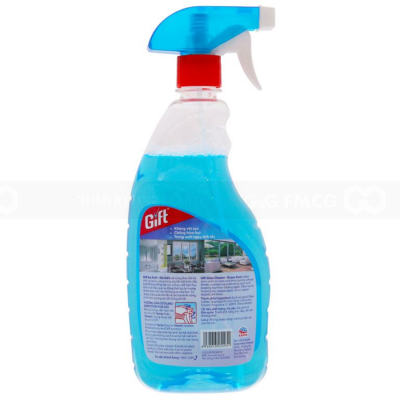 Gift Glass Cleaner Spray Ocean 580ml x 24 Bottles