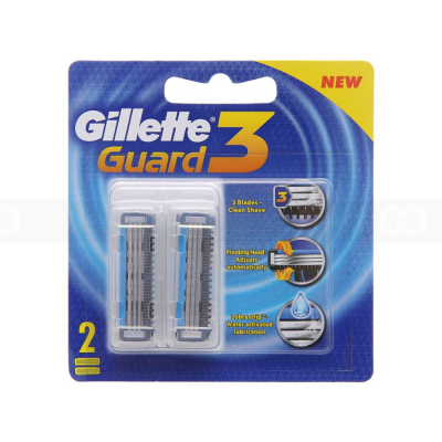 Gillette Blade Refill Guard2 2pcs x 36 packs x 12 Boxes