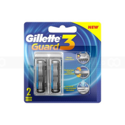 Wholesale Gillette Blade Refill Guard3 2pcs x 12 packs x 24 Boxes