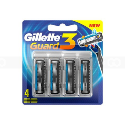 Gillette Blade Refill Guard3 4pcs x 6 packs x 24 Boxes