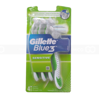 Gillette Blue 3 Disposable 4 x 12 Packs x 6 Boxes