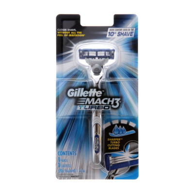 Wholesale Gillette Mach3 Turbo Cartridges 2 x 12 Packs x 6 Boxes