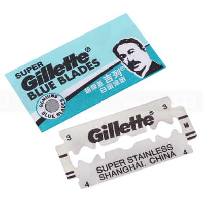 Gillette Razor Blade Blue 5pcs x 40Packs x 50 Boxes
