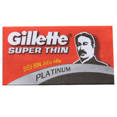 Wholesale Gillette Razor Blade Superthin 10pcs x 10 packs x 50 boxes