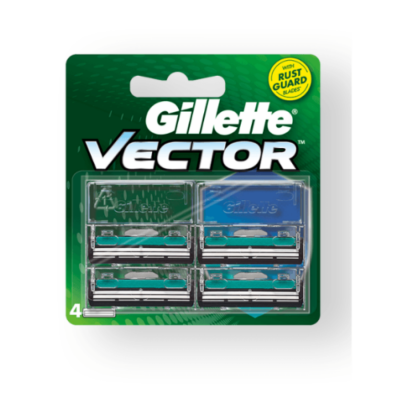 Wholesale Gillette Blade Refill Vector 8pcs x 6Packs x 20 Boxes