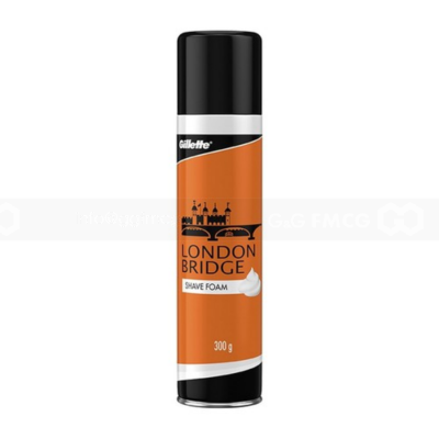 Gillette Shave Foam London Bridge 300g x 12 Bottles