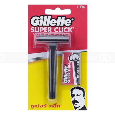 Gillette Super Click ER Razor Replaceable Blades 6 x 12 Packs x 12 Boxes