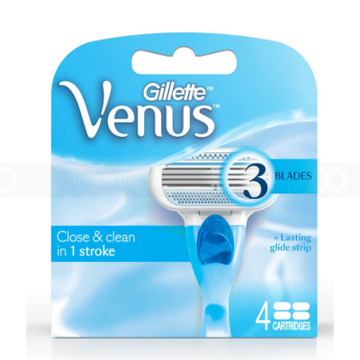 Gillette Venus Base Blades Refill Cartridges 4 x 10 Packs x 4 Boxes