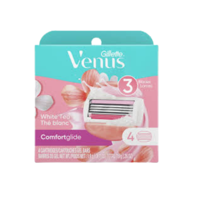 Gillette Venus White Tea Razor Refills 4S 4 Pcs