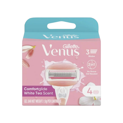 Gillette Venus White Tea Razor Refills 4S 4 Pcs