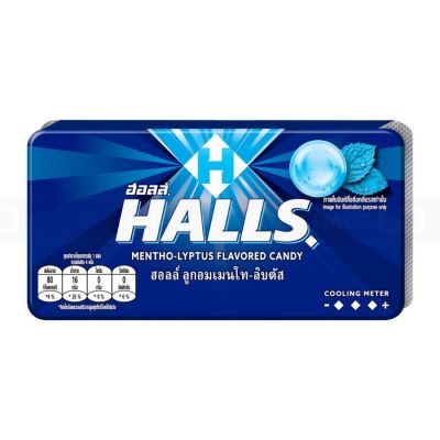 Wholesale Halls Mentho Lyptus Candy 22.4gr x 18 pcs x 20 packs