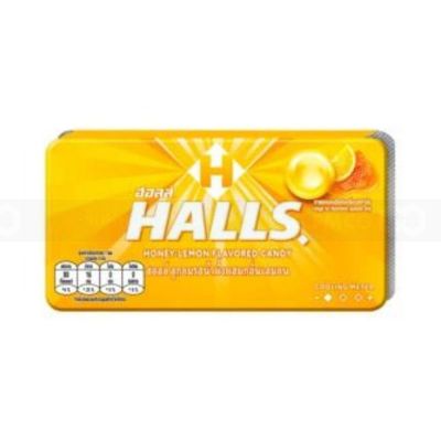 Wholesale Halls Honey Lemon Flavored Candy 22.4gr x 18 pcs x 20 packs