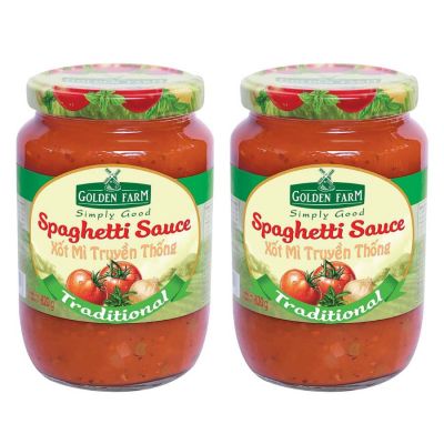Golden Farm Spaghetti Sauces Traditional 820g x 12 Jars