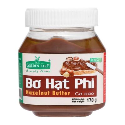 Golden Farm Hazelnut Butter 170G X 24 Jars
