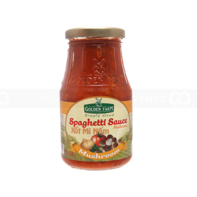 Golden Farm Spaghetti Sauces Mushroom 370g x 12 Jars
