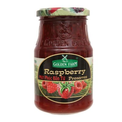 Golden Farm Raspberry Jam 450G X 12 Jars