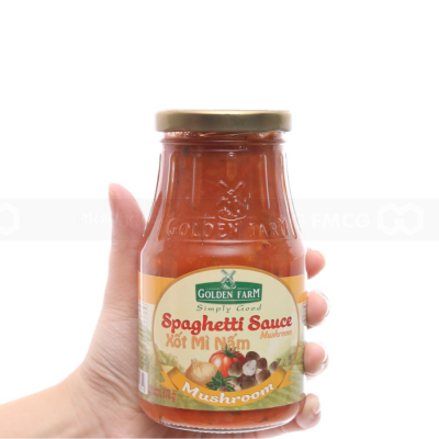 Golden Farm Spaghetti Sauces Mushroom 370g x 12 Jars