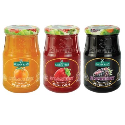 Golden Farm Grape Jam 450G X 12 Jars
