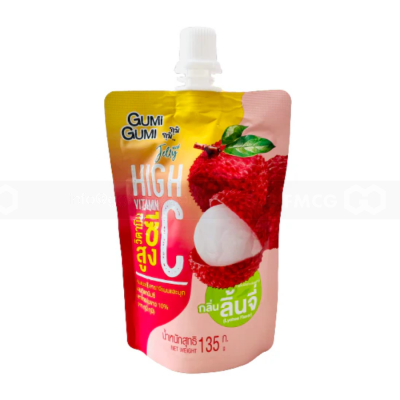 Gumi Gumi Jelly Drink Vitamin C  Lychee Flavour 135ml x 36 packs