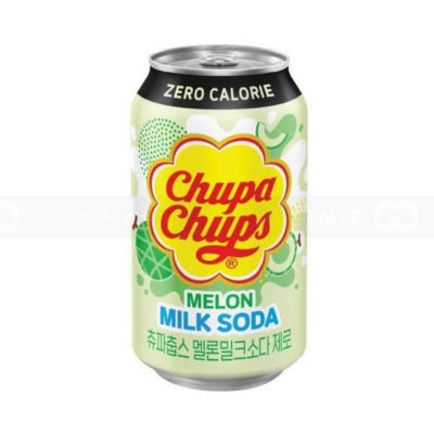 Wholesale Chupa Chups Melon Milk Soda Zero 350ml