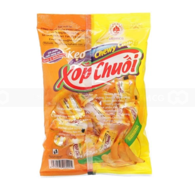 Hai Ha Banana Sponge Candy 85g x 50 Bags