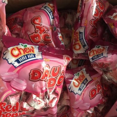 Hai Ha Chew Red Bean Pillow 100g x 60 Bags