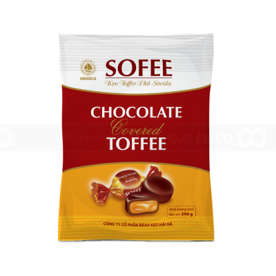 Hai Ha Sofee Chocolate Covered Candy 250g x 20 Bags

