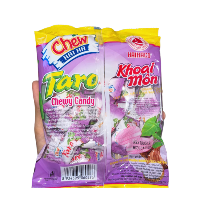 Hai Ha Taro Sponge Candy 85g x 50 Bags