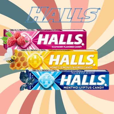 Halls Honey Lemon 27.9g X 20 X 12 Blocks