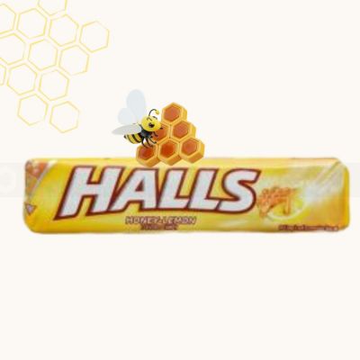 Halls Honey Lemon 27.9g X 20 X 12 Blocks