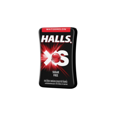 Halls XS Watermelon Sugar Free 12g x 12 Jar x 24 Block