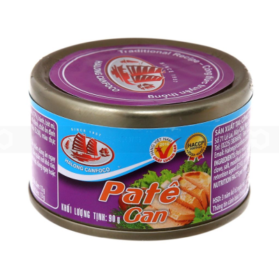Halong CanFoco Pork Liver Pate 90g x 48 Cans