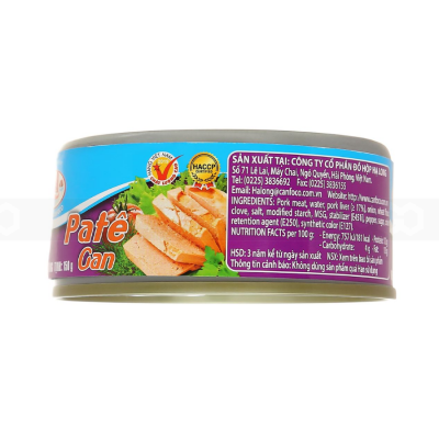 Halong CanFoco Pork Liver Pate 150g x 48 Cans
