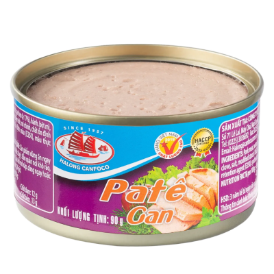 Halong CanFoco Pork Liver Pate 90g x 48 Cans