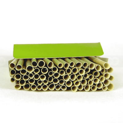 Grass Straws 100% Organic – 50 pcs/box x 100 boxes
