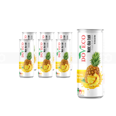 Juice - Doveco 100% Fresh Pineapple Juice 330ml