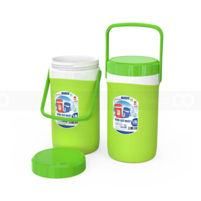 Duy Tan Thermos Bottle 1.5L Insulated Flask 24 Pcs Red Blue Yellow Green