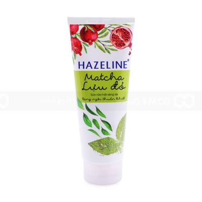 Hazeline Facial Cleanser Matcha & Pomegranate Extract 100G x 24 Tubes