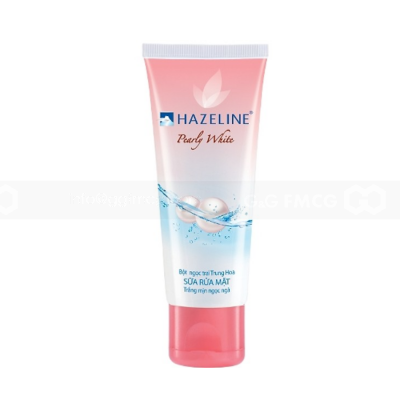 Hazeline Pearly Whitening Facial Cleanser 50G x 24 Tubes