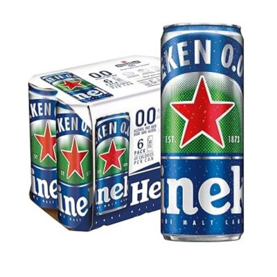 Heineken Alcohol 5% Beer 330ml x 24 Sleek Cans