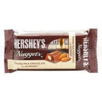 Wholesale Hershey Nuggets Creamy Milk Chocolate With Amonds 56g