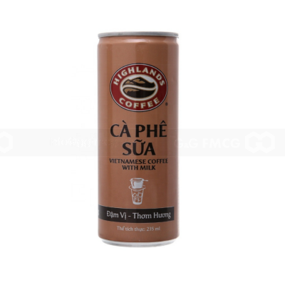 Highlands Coffee Milked 235ml x 24 Cans