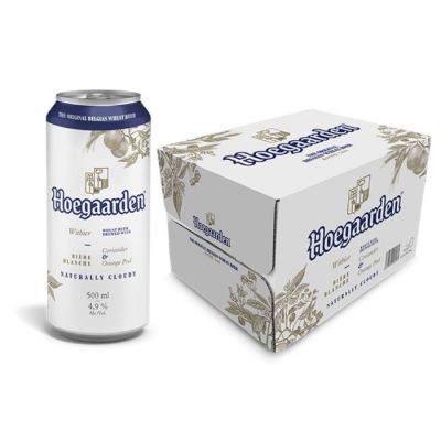 Hoegaarden White Beer 500ml x 12 Cans