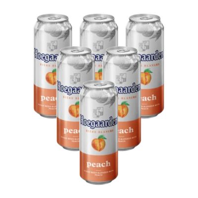 Hoegaarden Peach Beer 500ml x 12 Cans