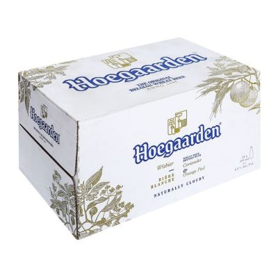 Hoegaarden White Beer 330ml x 24 Cans